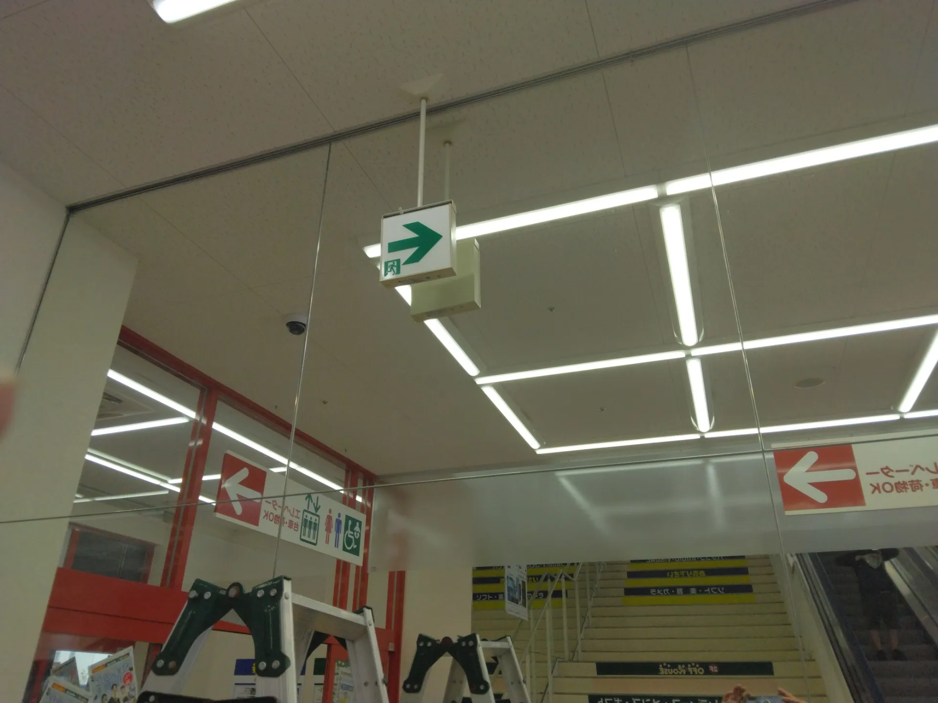 長野市 店舗の照明交換